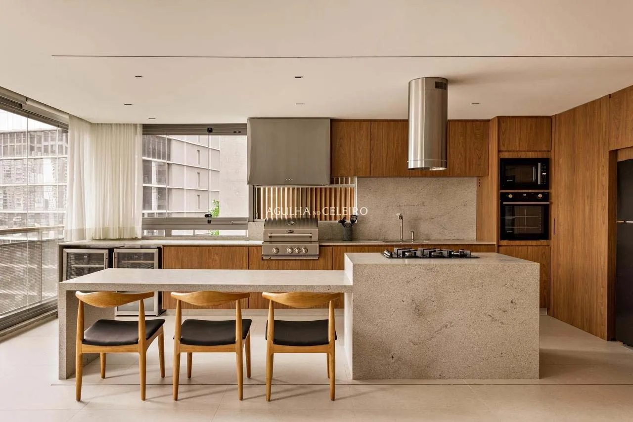 Apartamento com venda mobiliada em condomínio completo no Brooklin – 22150