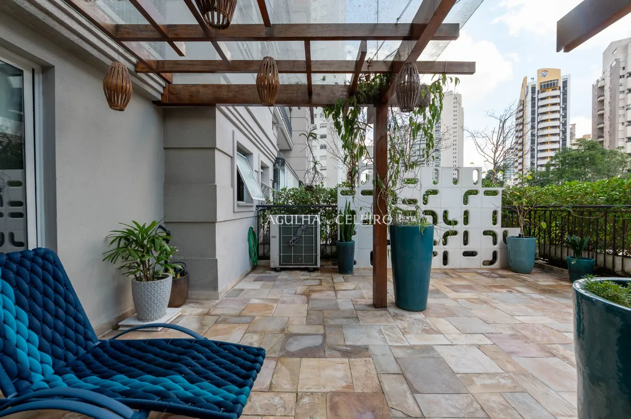 Apartamento garden incrível à venda na Vila Nova Conceição. – AP8442