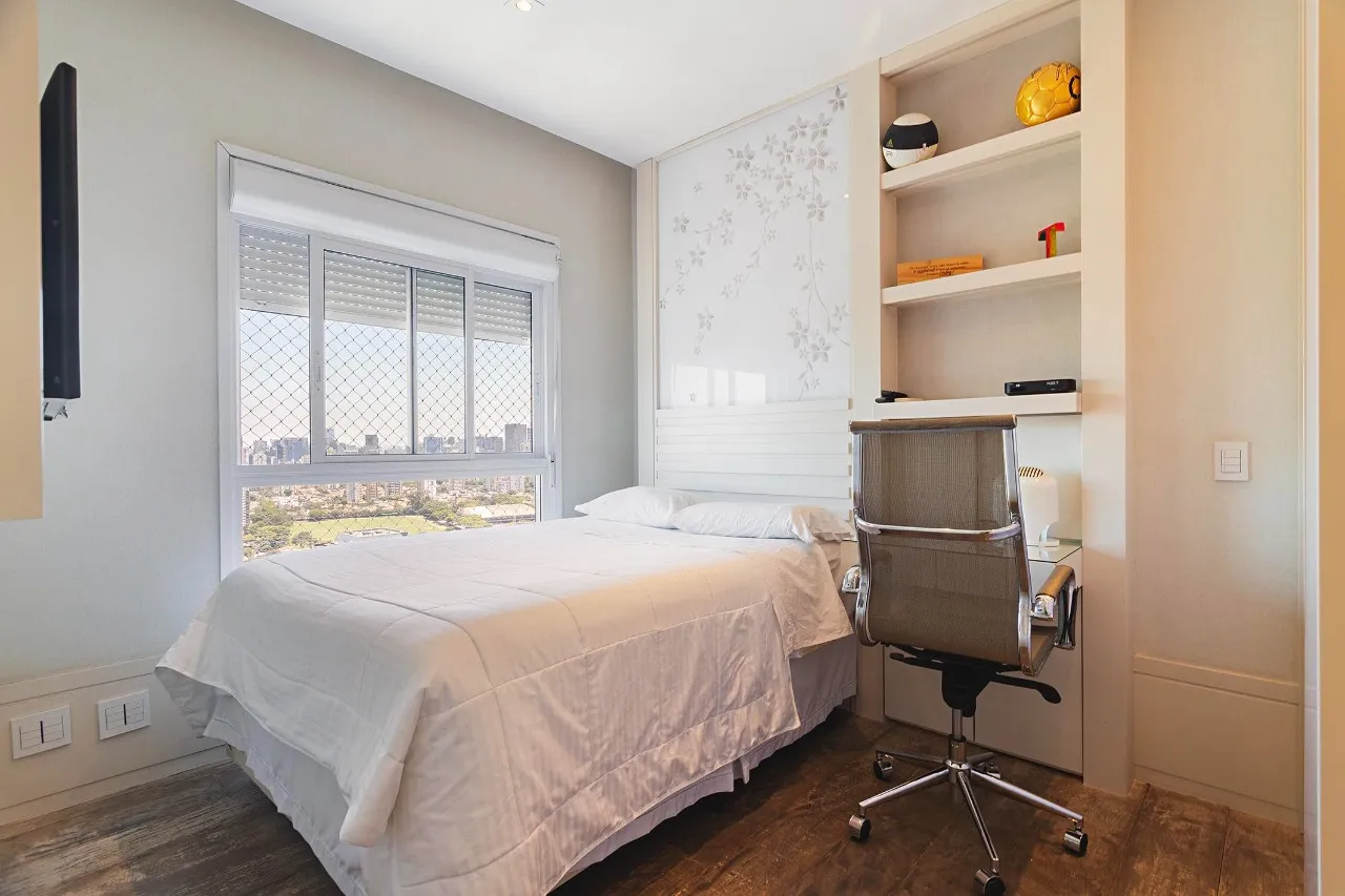 Cobertura reformada e mobiliada com áreas integradas na Vila Olímpia – CO0125