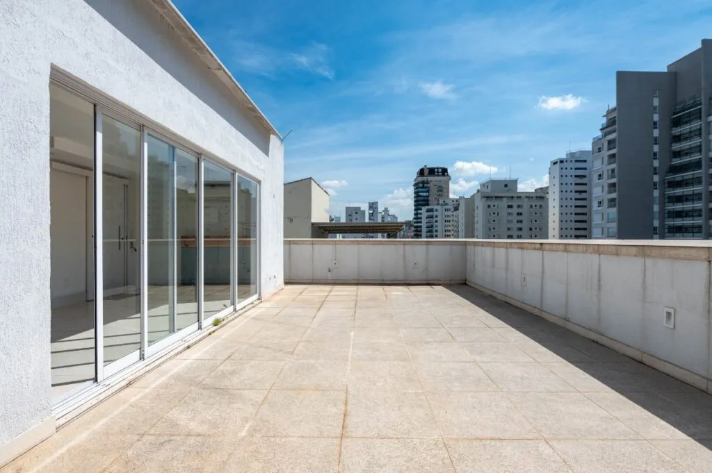 Cobertura com ampla área social no Jardim Paulista – CO0890