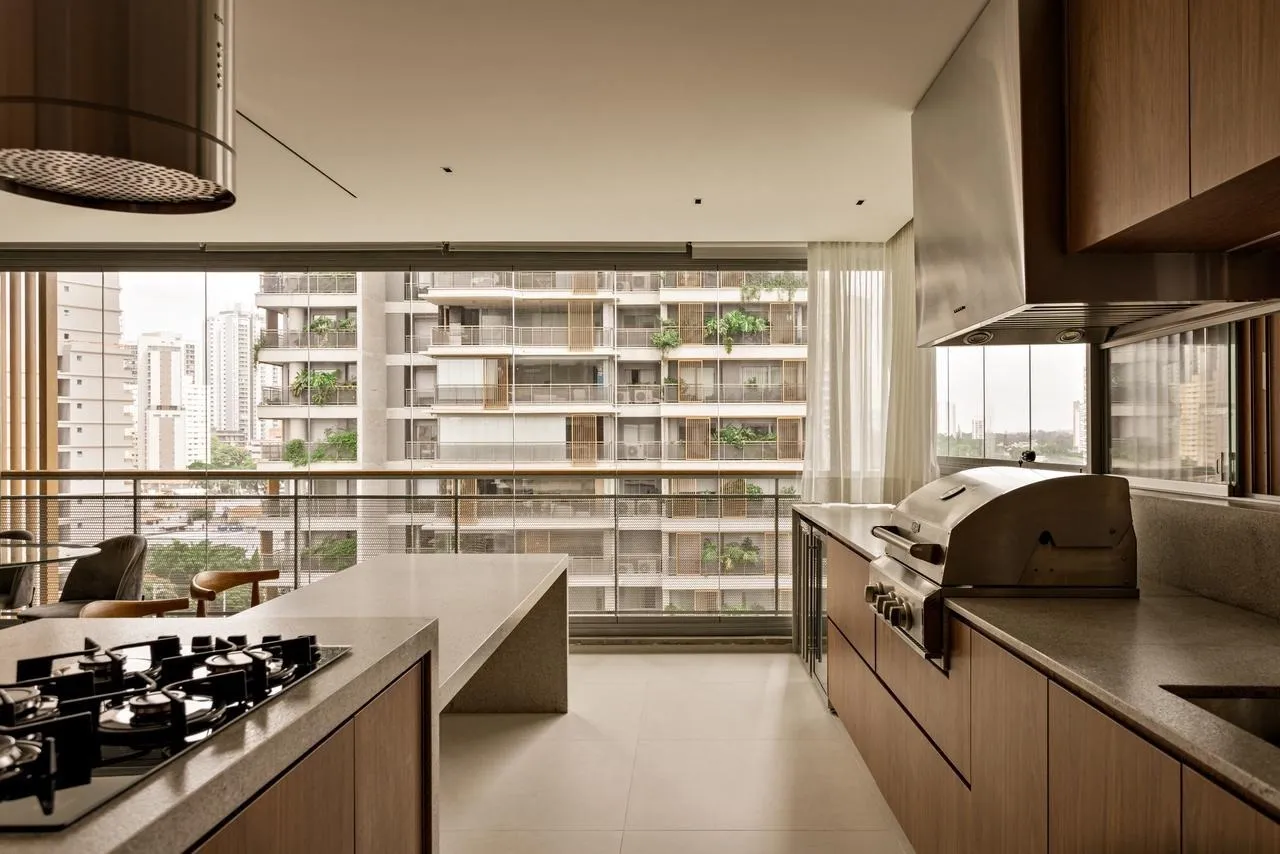 Apartamento com venda mobiliada em condomínio completo no Brooklin – 22150
