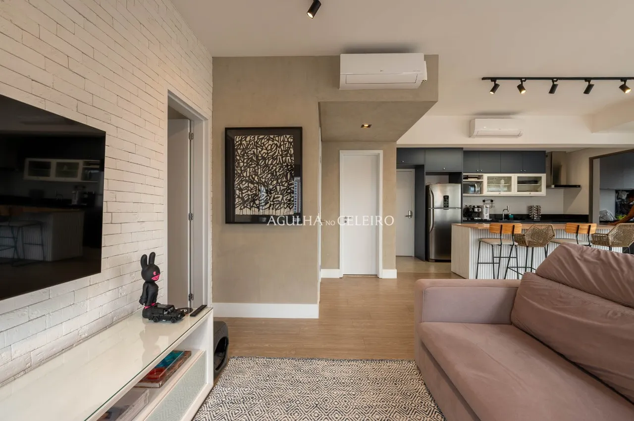 Apartamento encantador à venda em Moema com vista livre e ambientes integrados – 22156