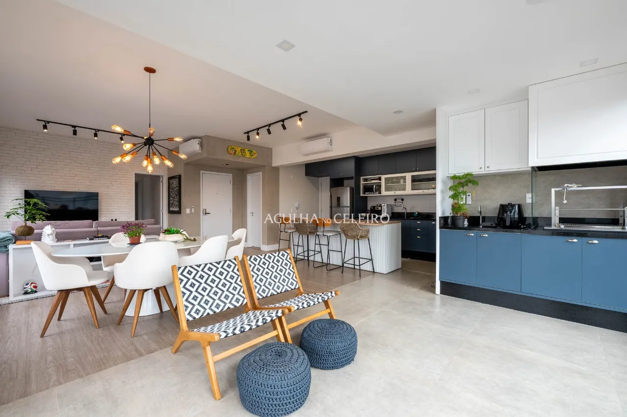 Apartamento encantador à venda em Moema com vista livre e ambientes integrados – 22156