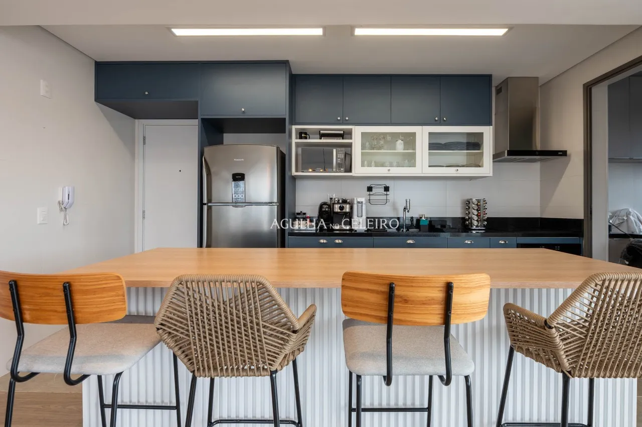Apartamento encantador à venda em Moema com vista livre e ambientes integrados – 22156