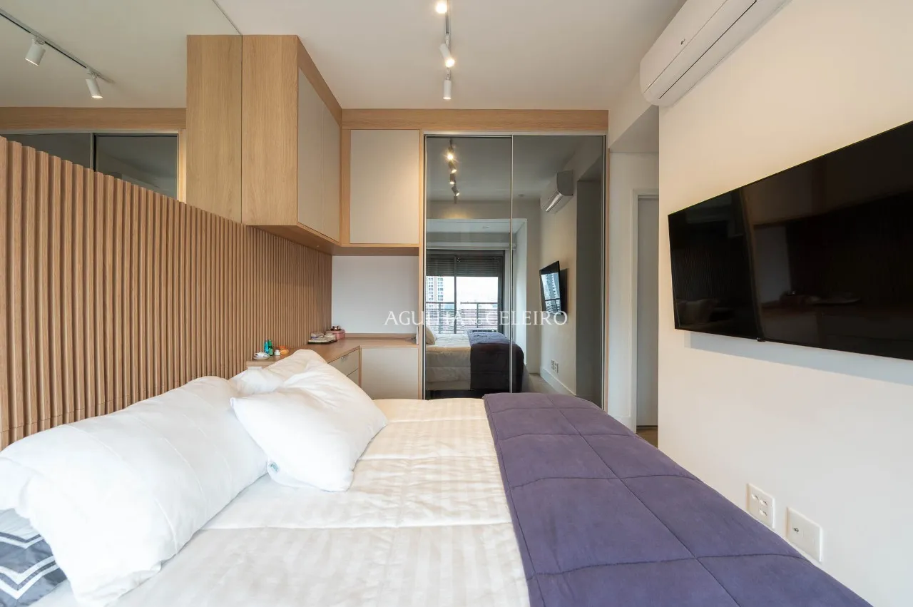 Apartamento encantador à venda em Moema com vista livre e ambientes integrados – 22156