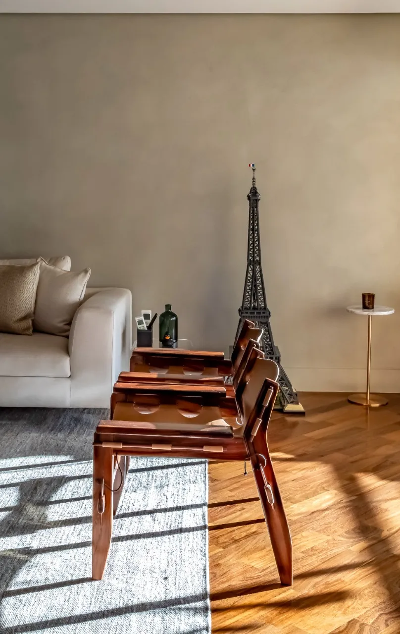 Apartamento duplex com planta integrada e luz natural que valoriza cada ambiente, no Jardim Paulista – 22189