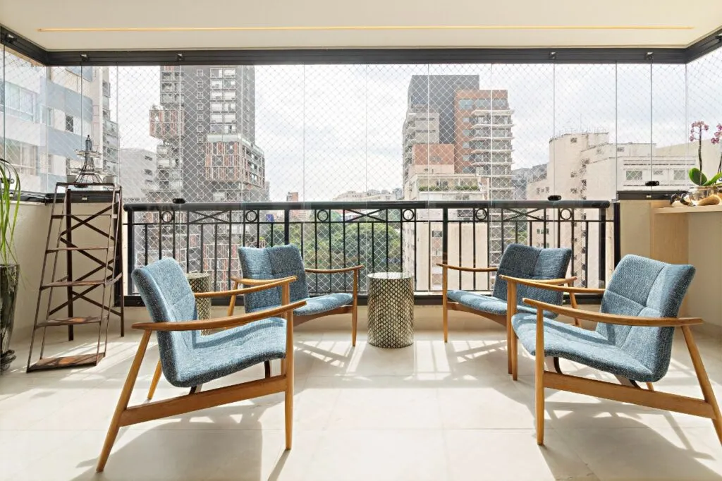 Apartamento com churrasqueira em condominio cobiçado no Jardim América – 22208