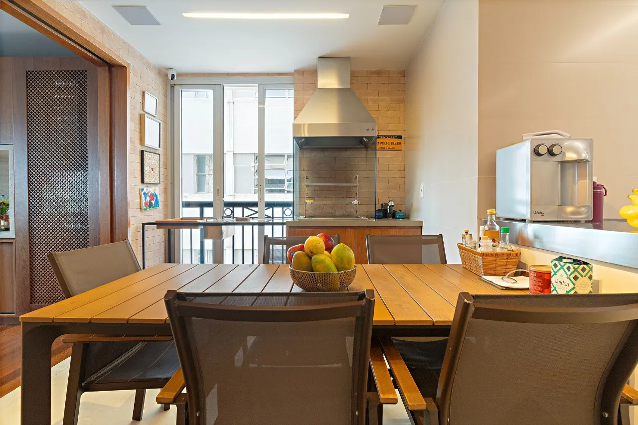 Apartamento com churrasqueira em condominio cobiçado no Jardim América – 22208
