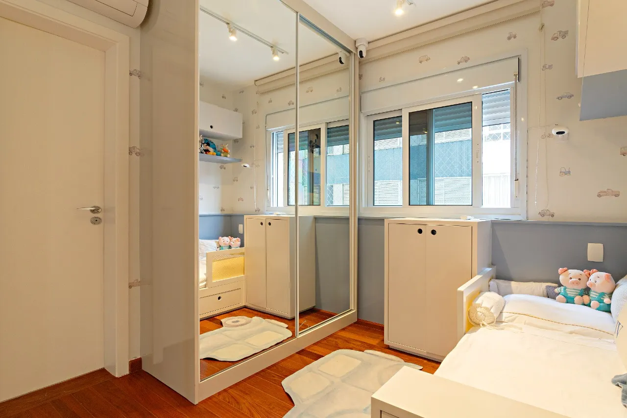 Apartamento com churrasqueira em condominio cobiçado no Jardim América – 22208