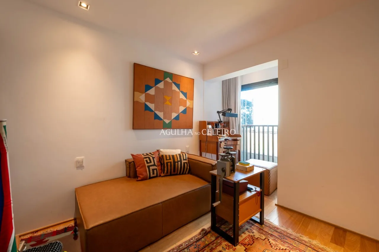 Apartamento com vista deslumbrante em um dos melhores endereços do Jardim Guedala. – 21830