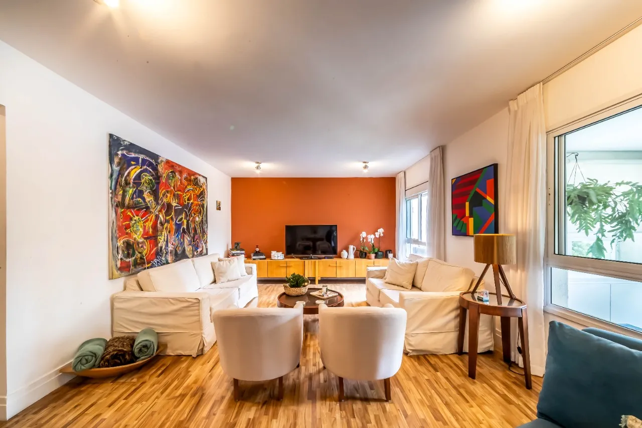 Apartamento reformado, com terraço generoso e lazer completo na Vila Olímpia para viver bem. – 22377
