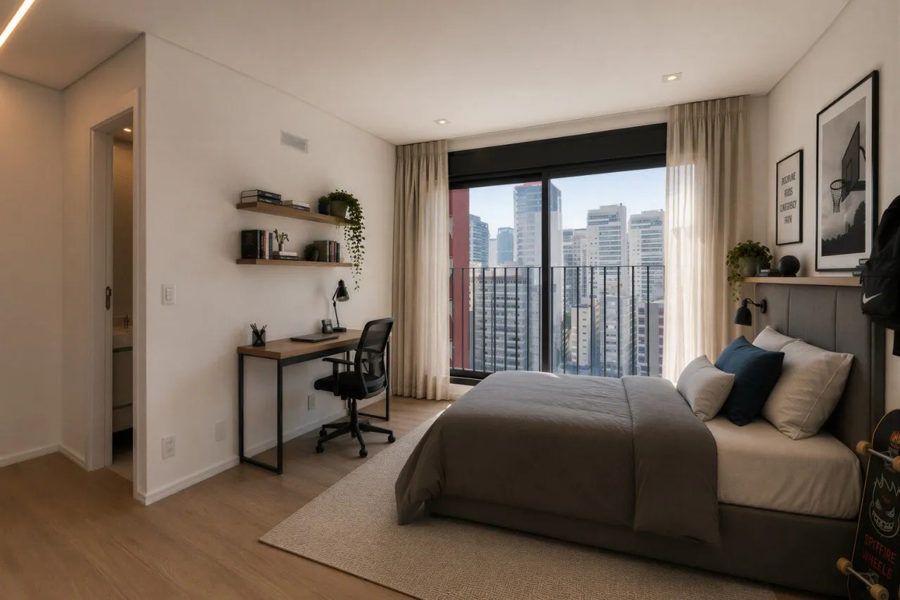 Apartamento recém-entregue, com vista aberta e tudo pronto para viver no coração de Pinheiros. – 22471
