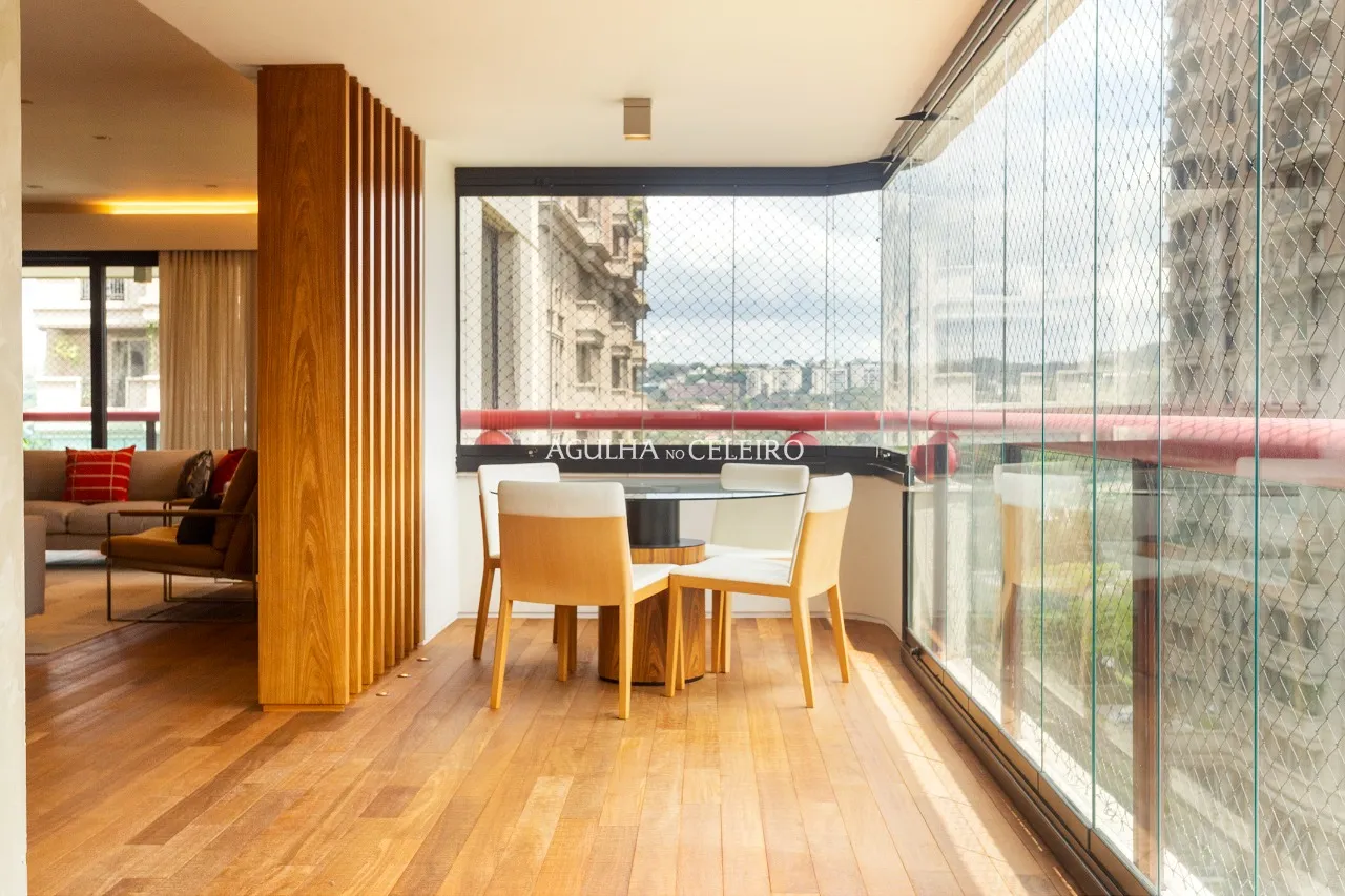 Apartamento pronto, mobiliado com vista incrível para o Jardins – 9083