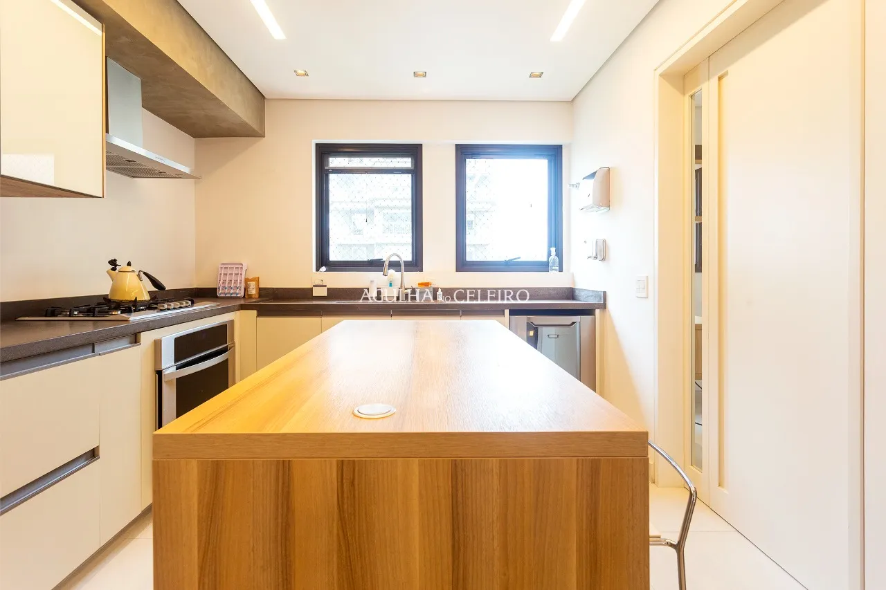 Apartamento pronto, mobiliado com vista incrível para o Jardins – 9083