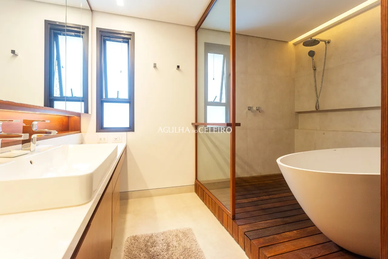 Apartamento pronto, mobiliado com vista incrível para o Jardins – 9083