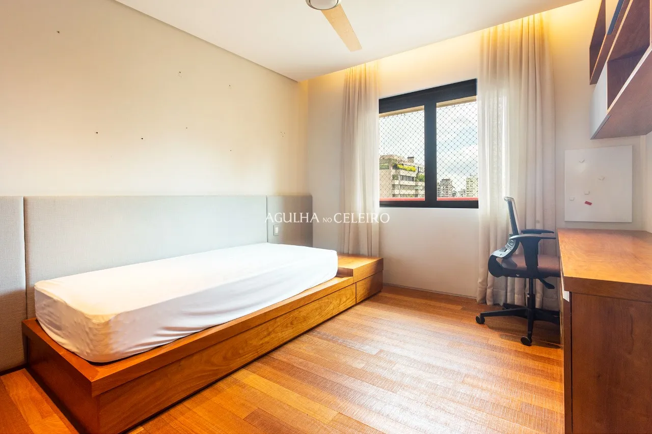 Apartamento pronto, mobiliado com vista incrível para o Jardins – 9083