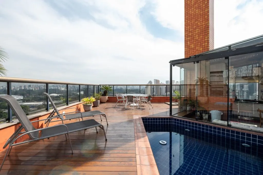 Cobertura duplex mobiliada para locação na Vila Mariana – 15059