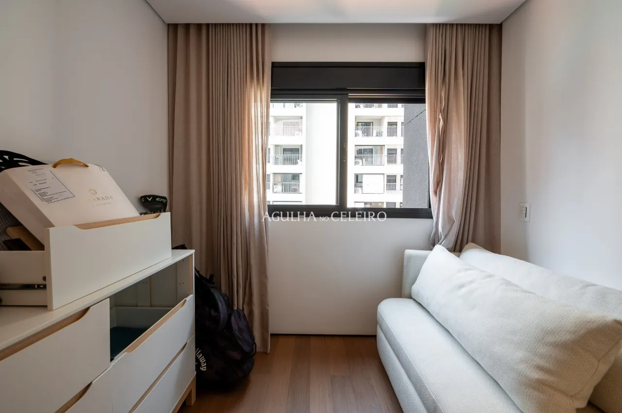 Apartamento decorado em prédio novo com infraestrutura moderna e lazer completo – 18745