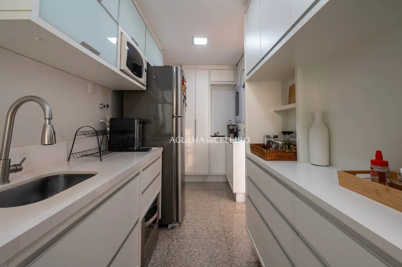 Apartamento com 134 m², 2 suítes e ótima vista – 22456