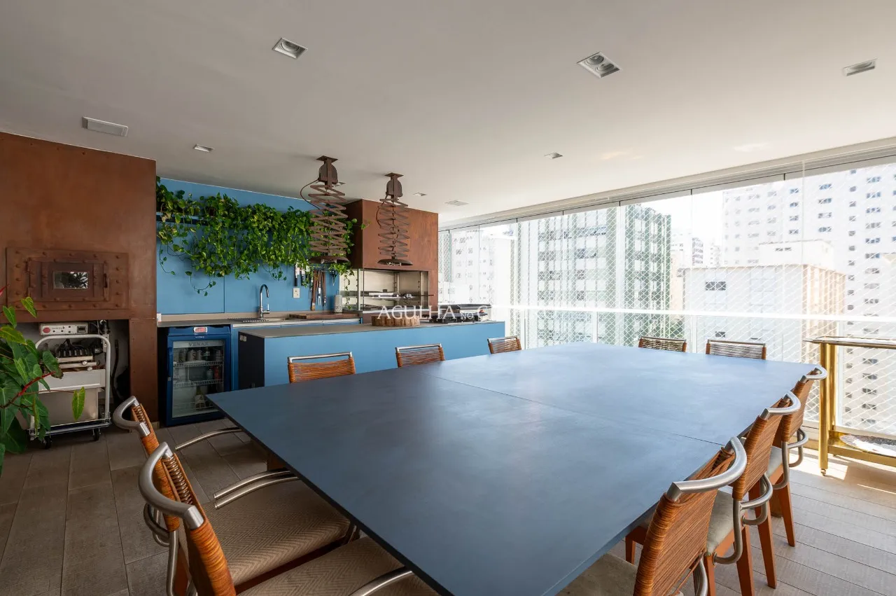 Apartamento com varanda gourmet em rua muito desejada à venda no Itaim Bibi. – 22477