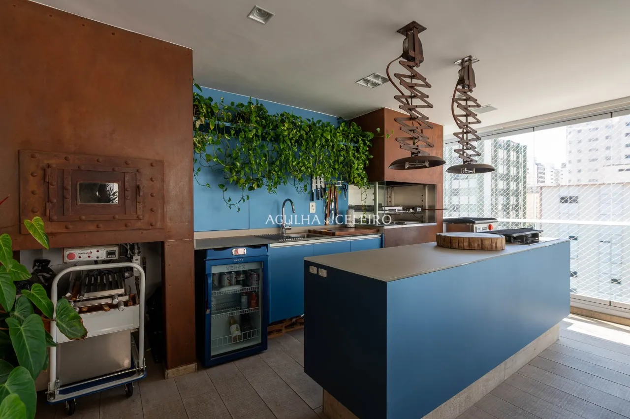 Apartamento com varanda gourmet em rua muito desejada à venda no Itaim Bibi. – 22477