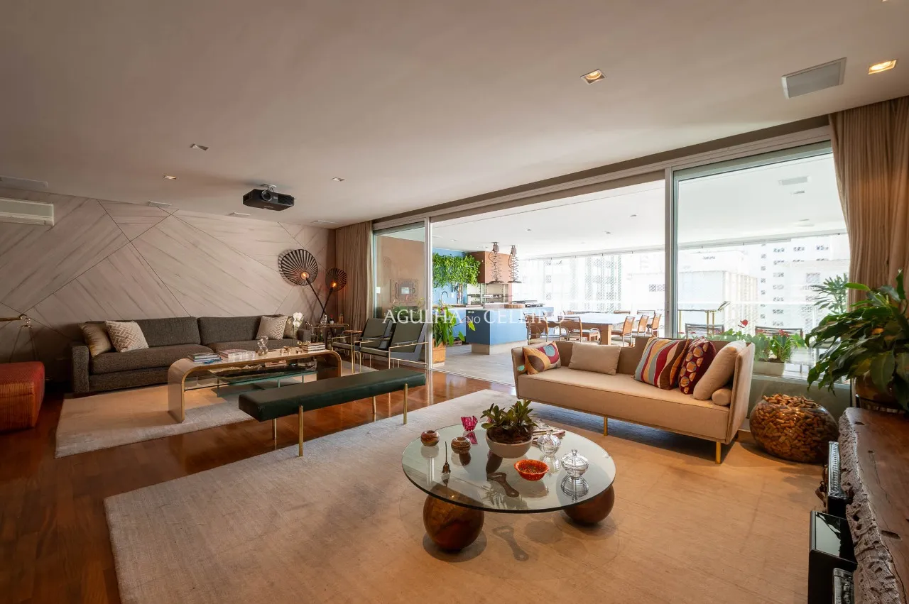 Apartamento com varanda gourmet em rua muito desejada à venda no Itaim Bibi. – 22477