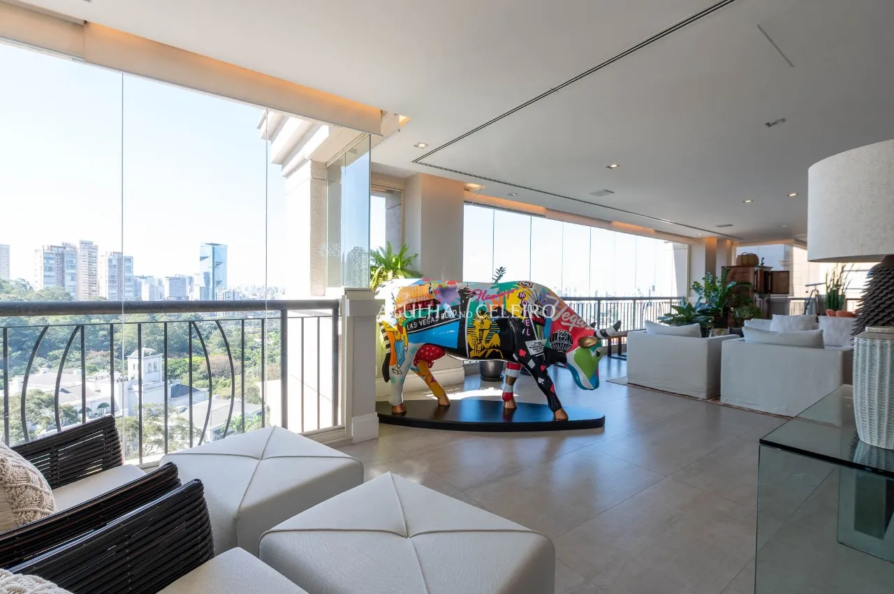Apartamento de 607 m² com vista privilegiada para o Palácio Tangará – 22503