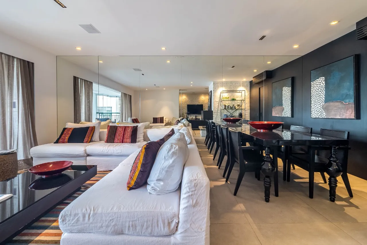 Apartamento mobiliado, silencioso e com lazer completo, para viver bem no Jardim Paulista. – 22574