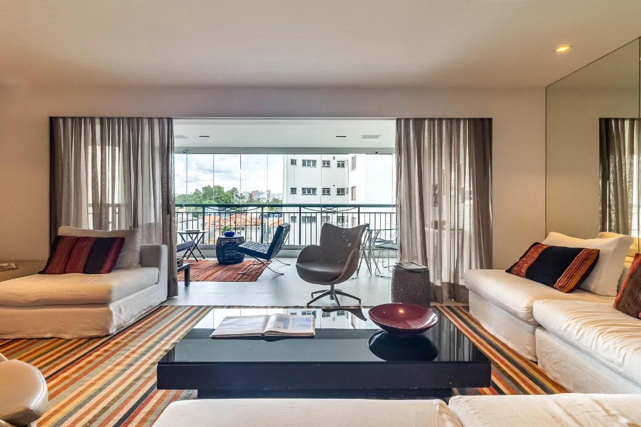 Apartamento mobiliado, silencioso e com lazer completo, para viver bem no Jardim Paulista. – 22574