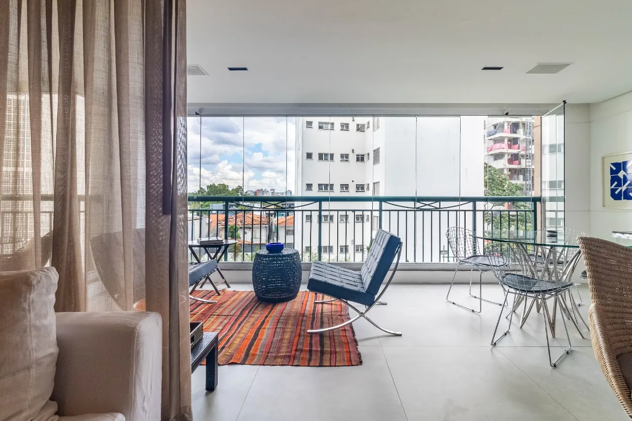 Apartamento mobiliado, silencioso e com lazer completo, para viver bem no Jardim Paulista. – 22574