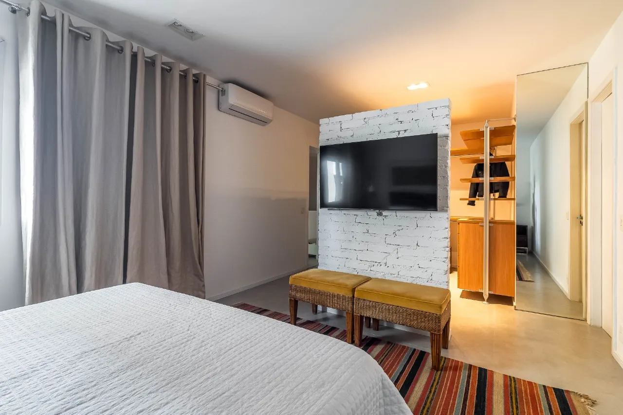 Apartamento mobiliado, silencioso e com lazer completo, para viver bem no Jardim Paulista. – 22574