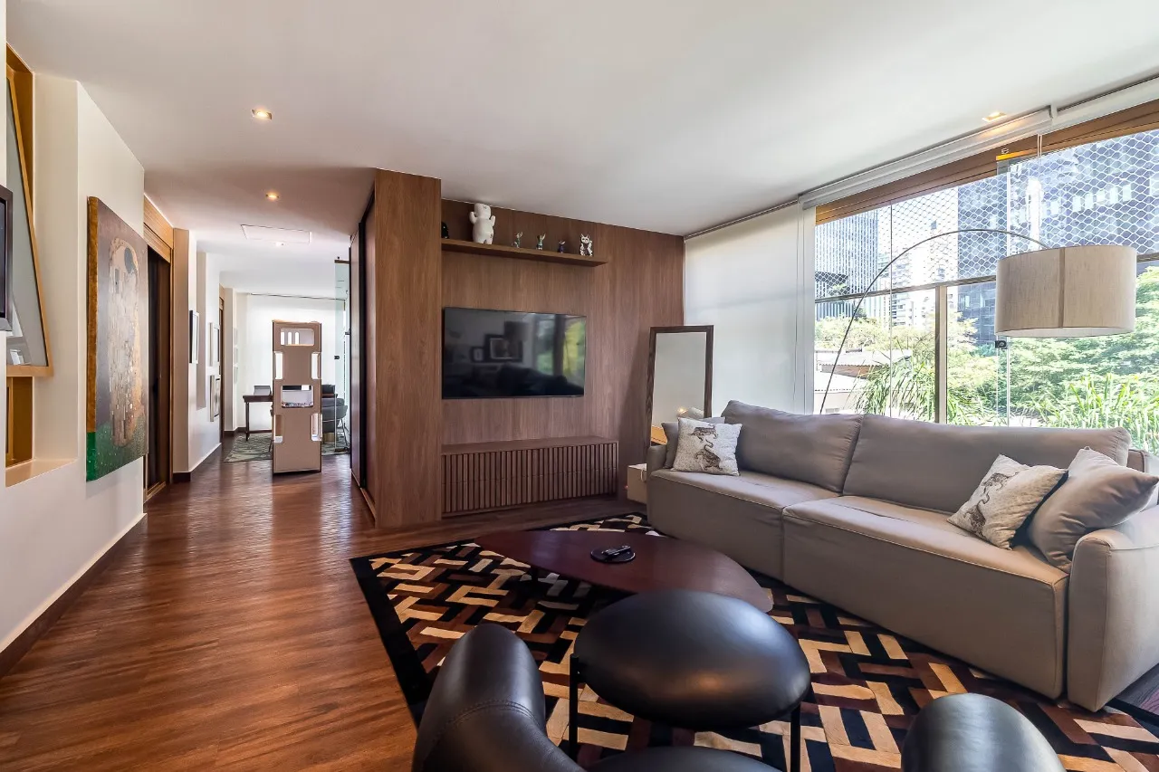 Apartamento garden pronto para morar entre a copa das árvores e a vida a pé no Itaim Bibi. – 22597