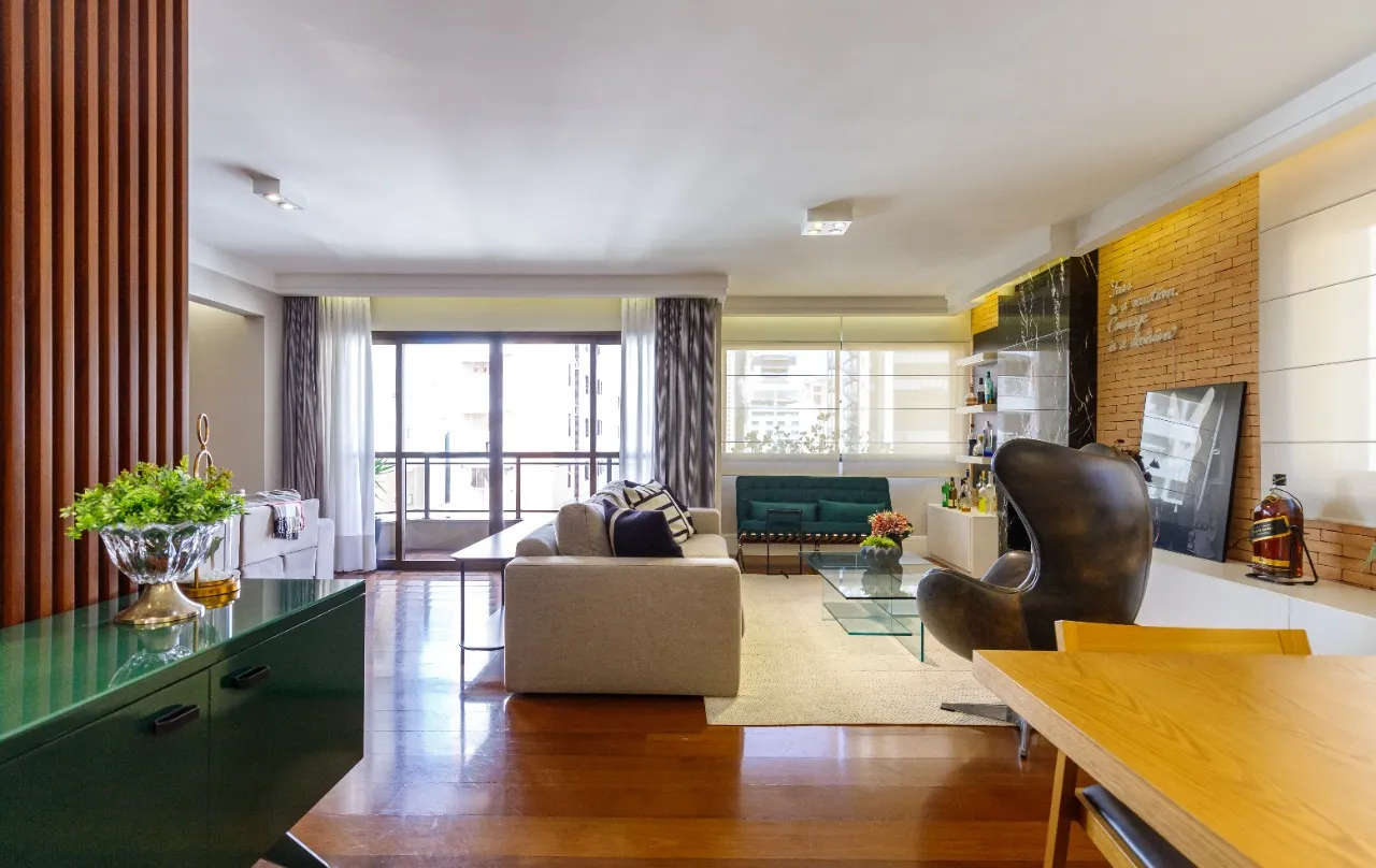 Moderno, aconchegante e repleto de estilo. Apê mais que especial no Itaim Bibi. – 22598