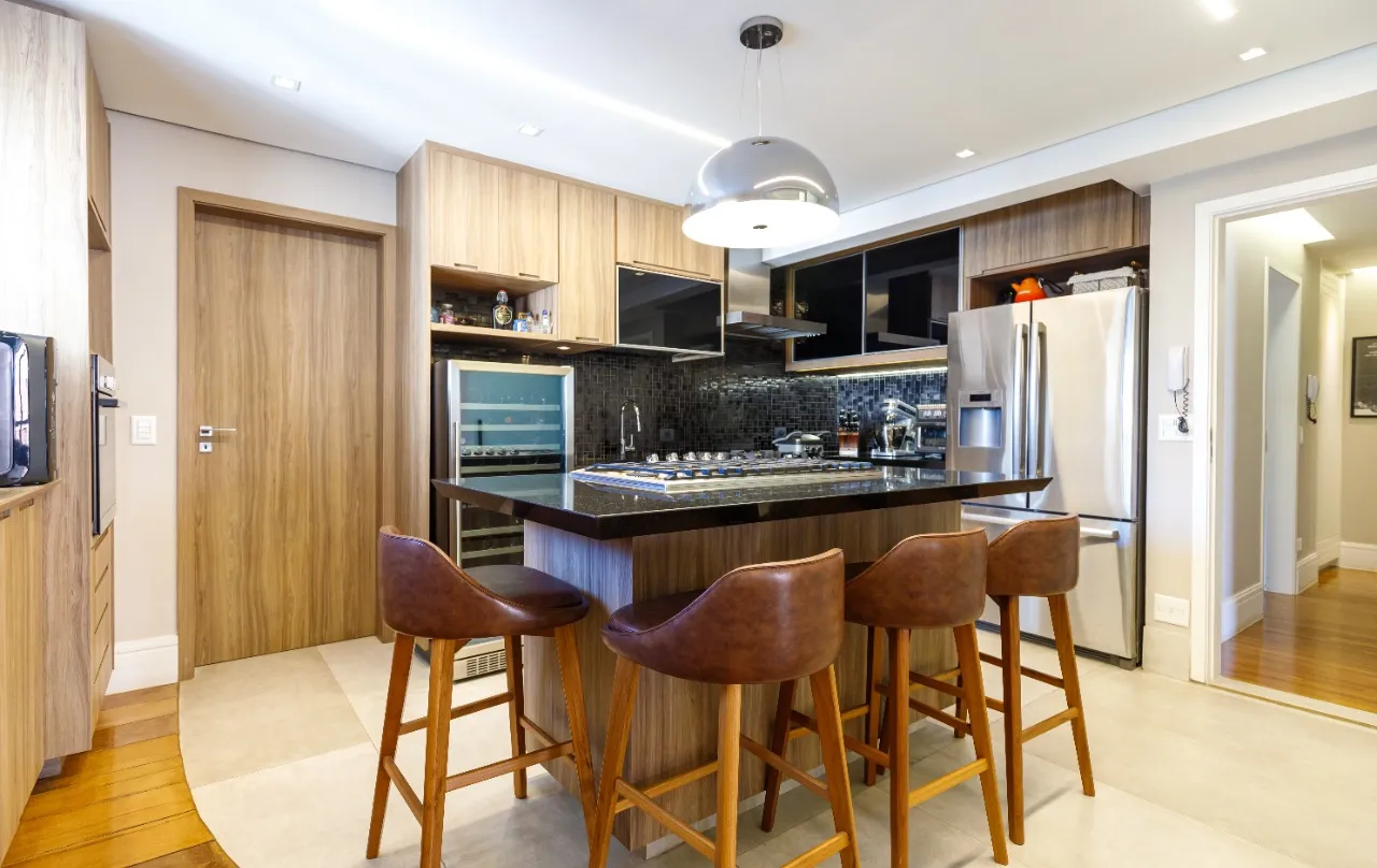 Moderno, aconchegante e repleto de estilo. Apê mais que especial no Itaim Bibi. – 22598