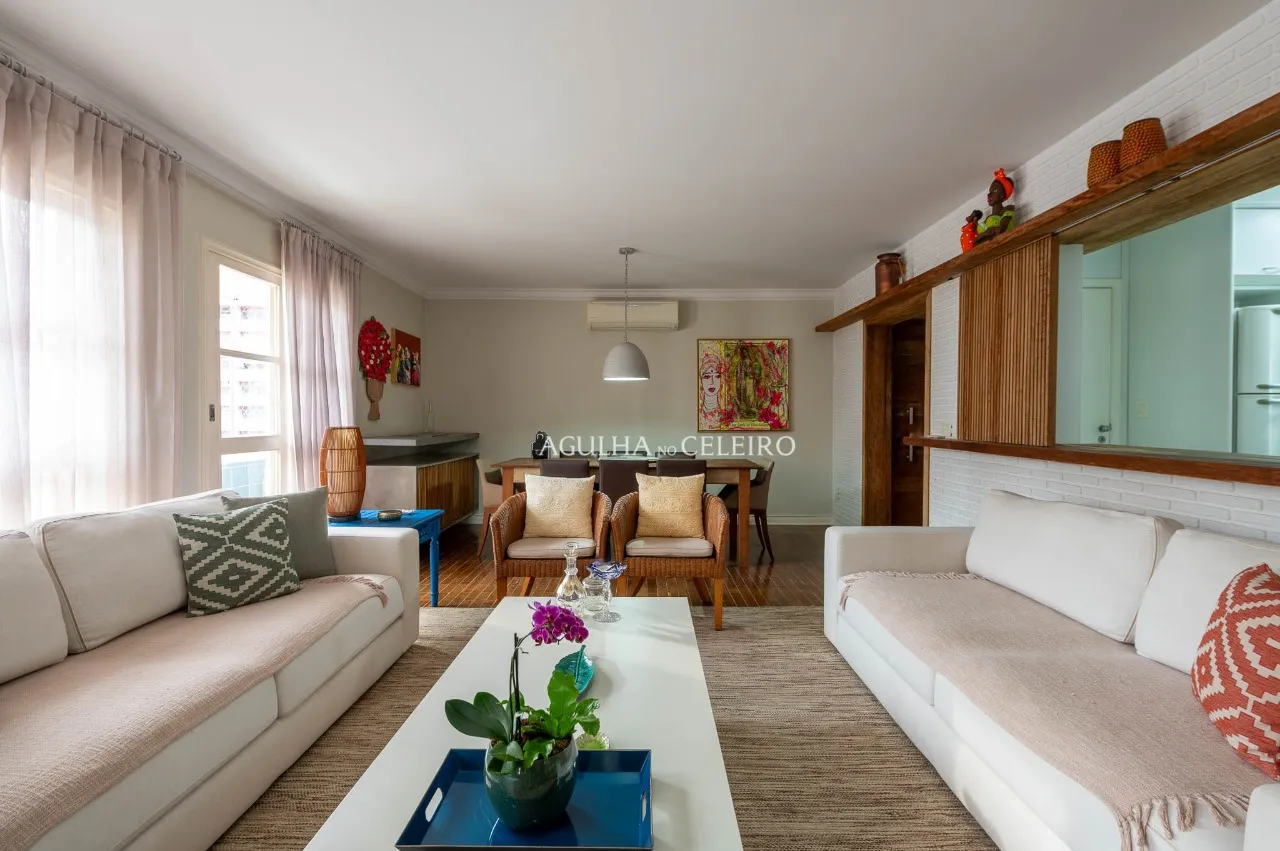 Apartamento de 168 m² com 3 Suítes em Rua Tranquila do Itaim Bibi – 22697