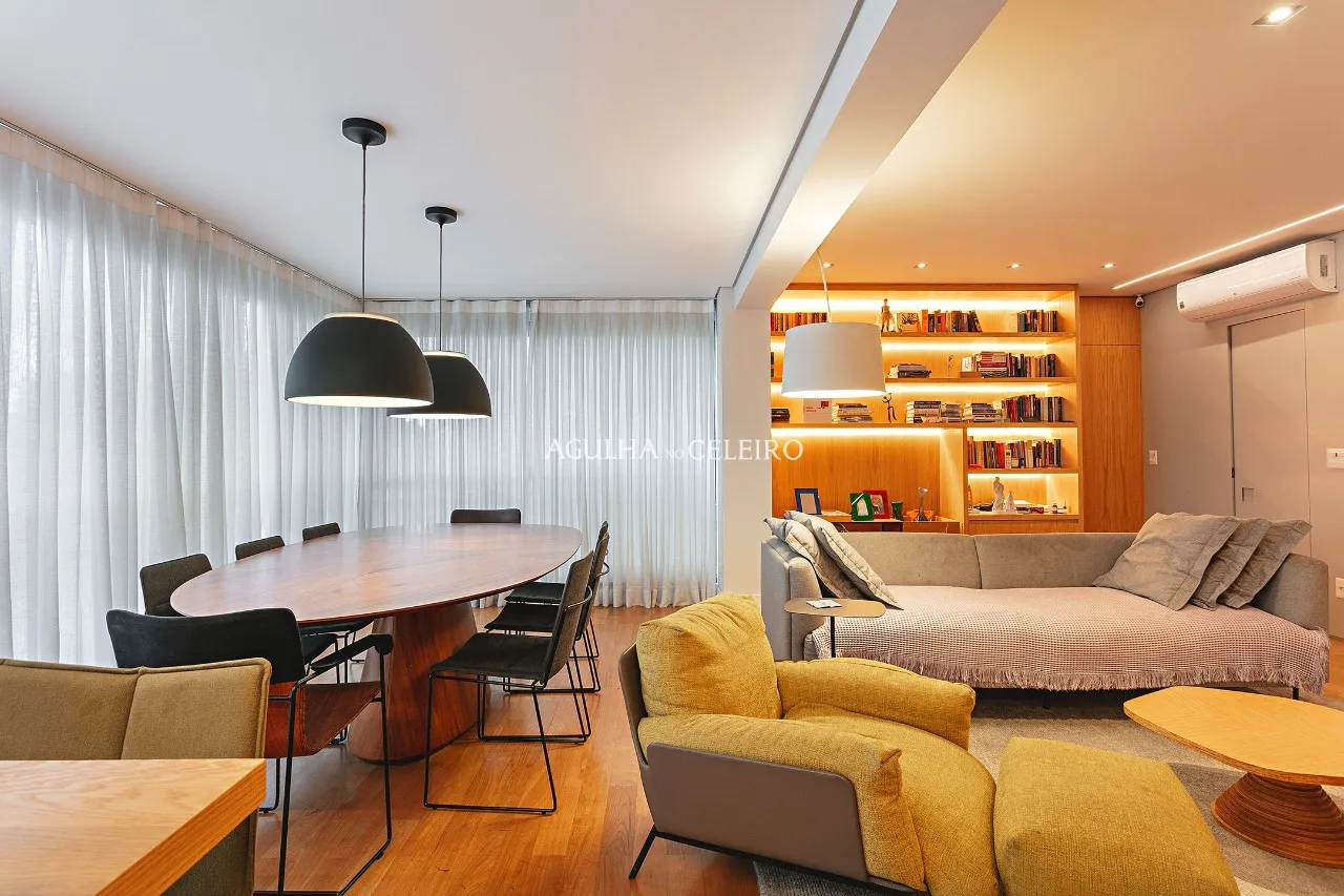 Lindo apartamento à venda na Vila Olímpia, com projeto moderno, ambientes integrados e muito conforto – 21795