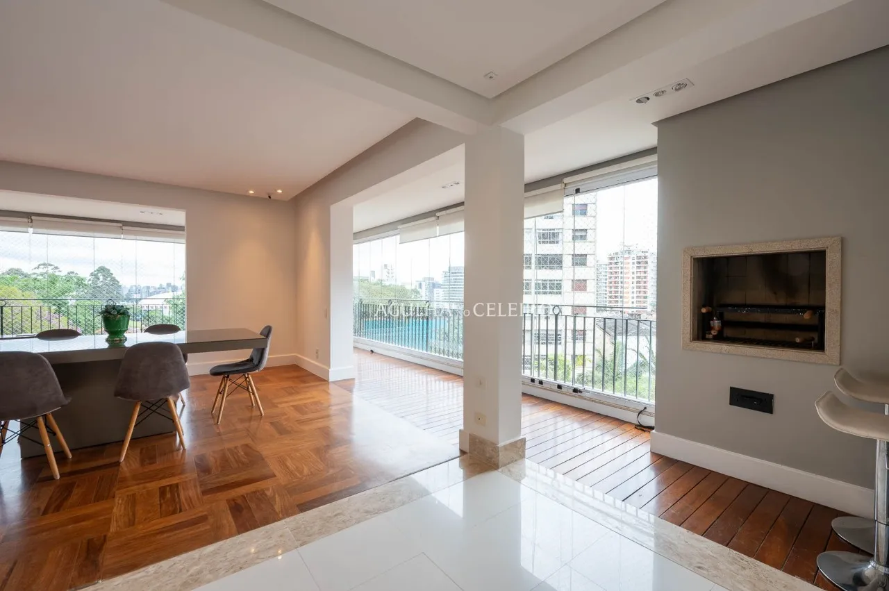 Apartamento com planta diferenciada e varanda integrada no Paraiso. – 22646