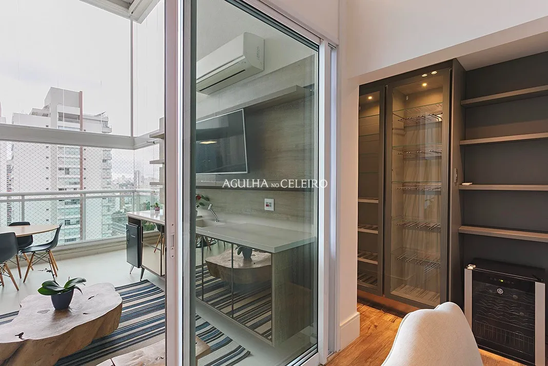 Apartamento de alto padrão com marcenaria Ornare e porteira fechada no Brooklin – 22724