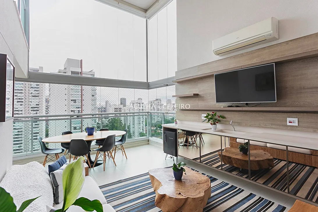 Apartamento de alto padrão com marcenaria Ornare e porteira fechada no Brooklin – 22724