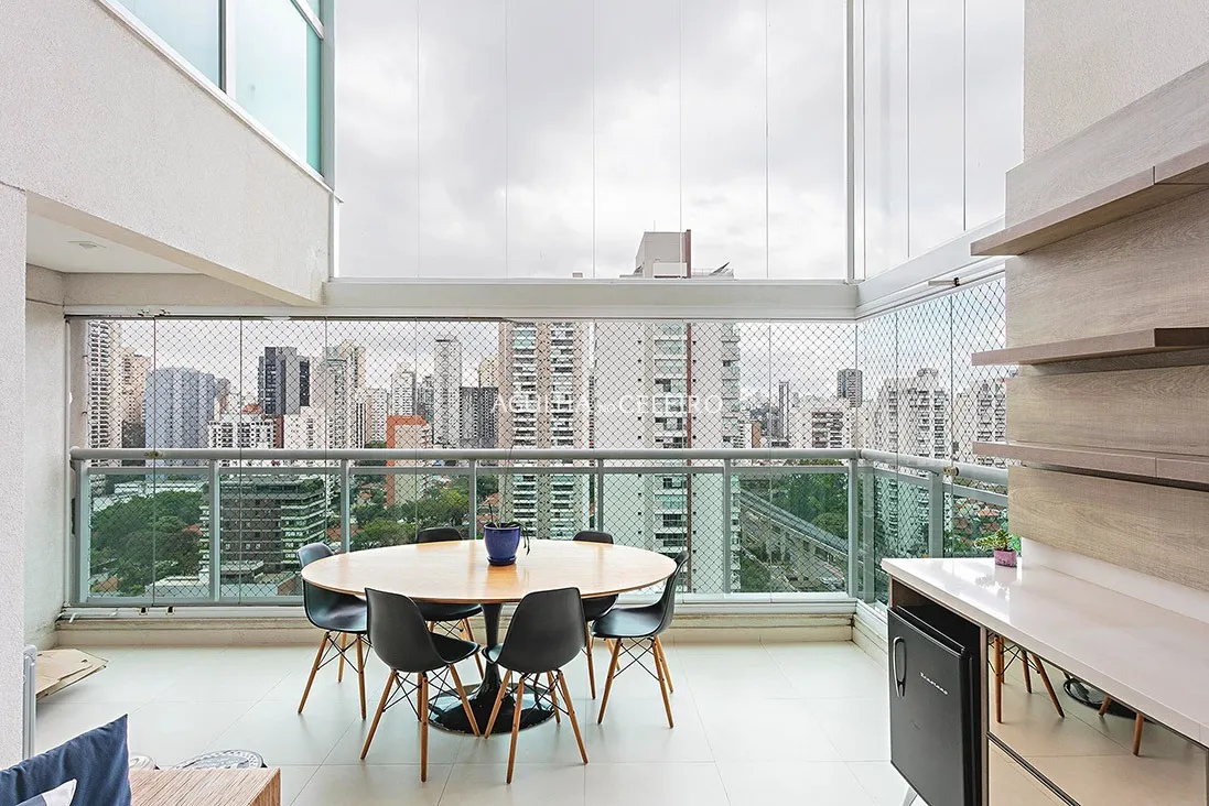 Apartamento de alto padrão com marcenaria Ornare e porteira fechada no Brooklin – 22724