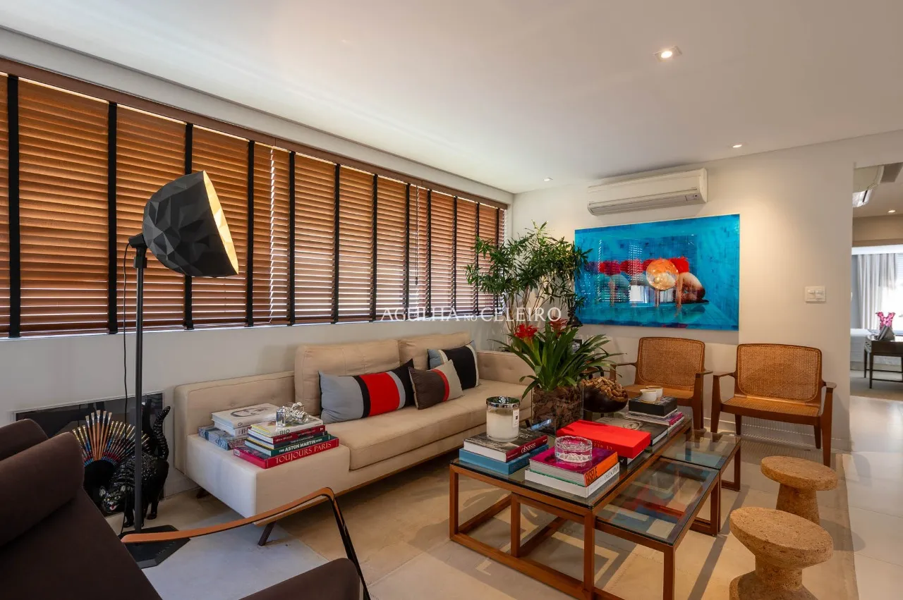 Apartamento mobiliado com reforma contemporânea na parte plana do Jardim América – 22752