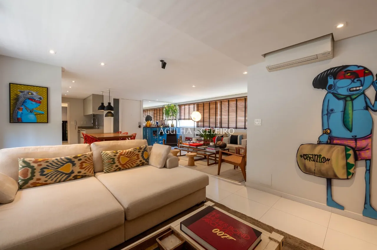 Apartamento mobiliado com reforma contemporânea na parte plana do Jardim América – 22752