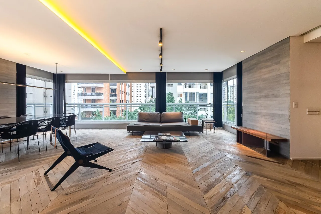 Apartamento charmoso, com reforma excelente e janelas piso-teto, no melhor da Vila Olímpia. – 22762