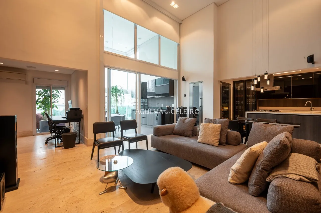 Apartamento mobiliado em condomínio-clube desejado no Brooklin. – 22775