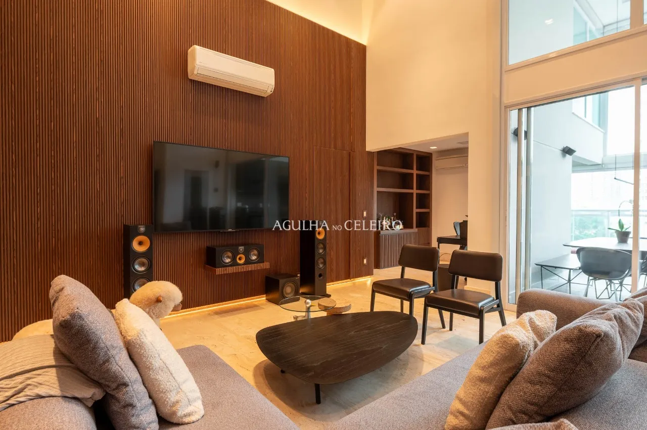 Apartamento mobiliado em condomínio-clube desejado no Brooklin. – 22775