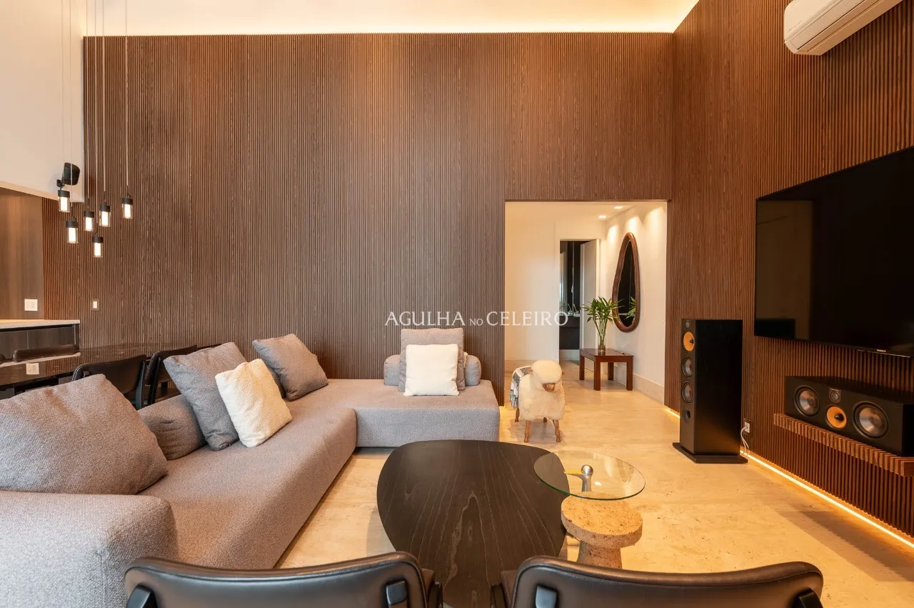 Apartamento mobiliado em condomínio-clube desejado no Brooklin. – 22775