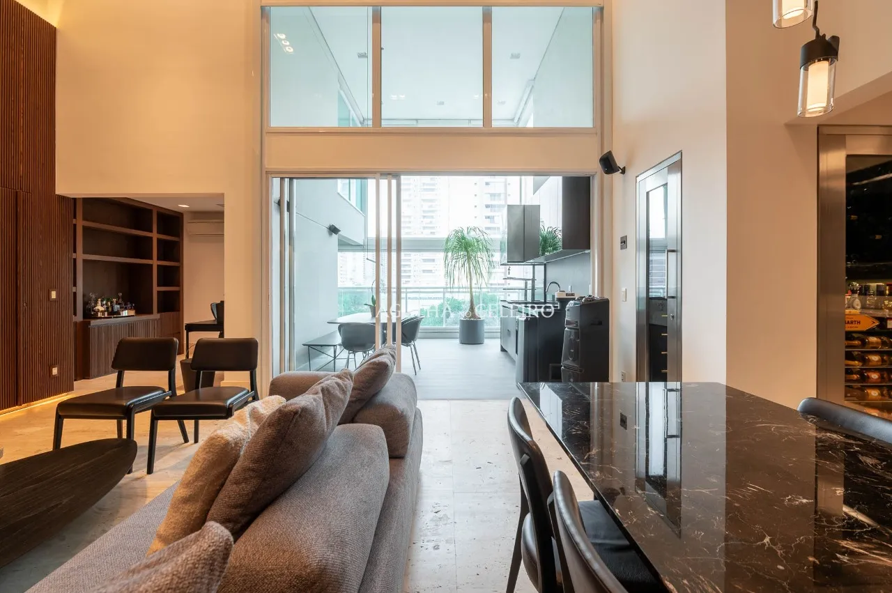 Apartamento mobiliado em condomínio-clube desejado no Brooklin. – 22775