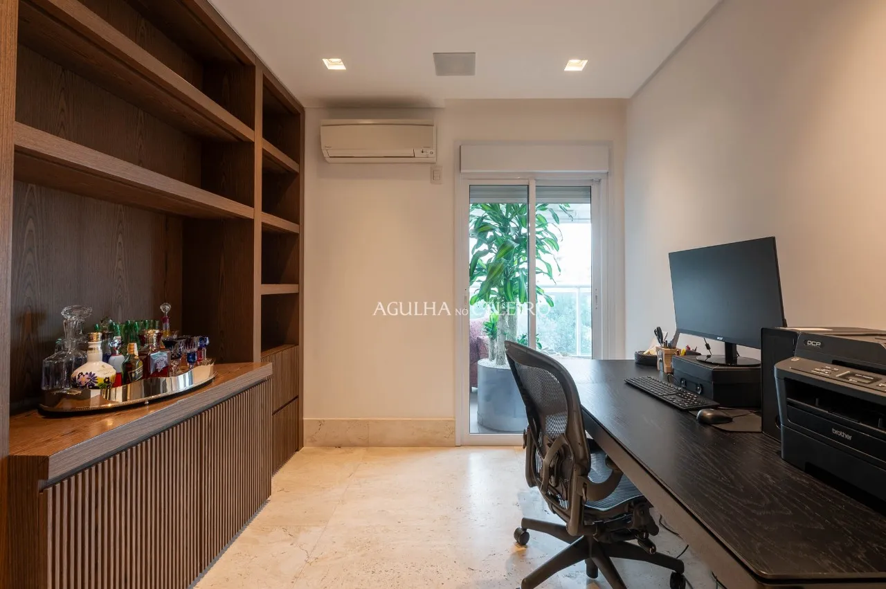 Apartamento mobiliado em condomínio-clube desejado no Brooklin. – 22775