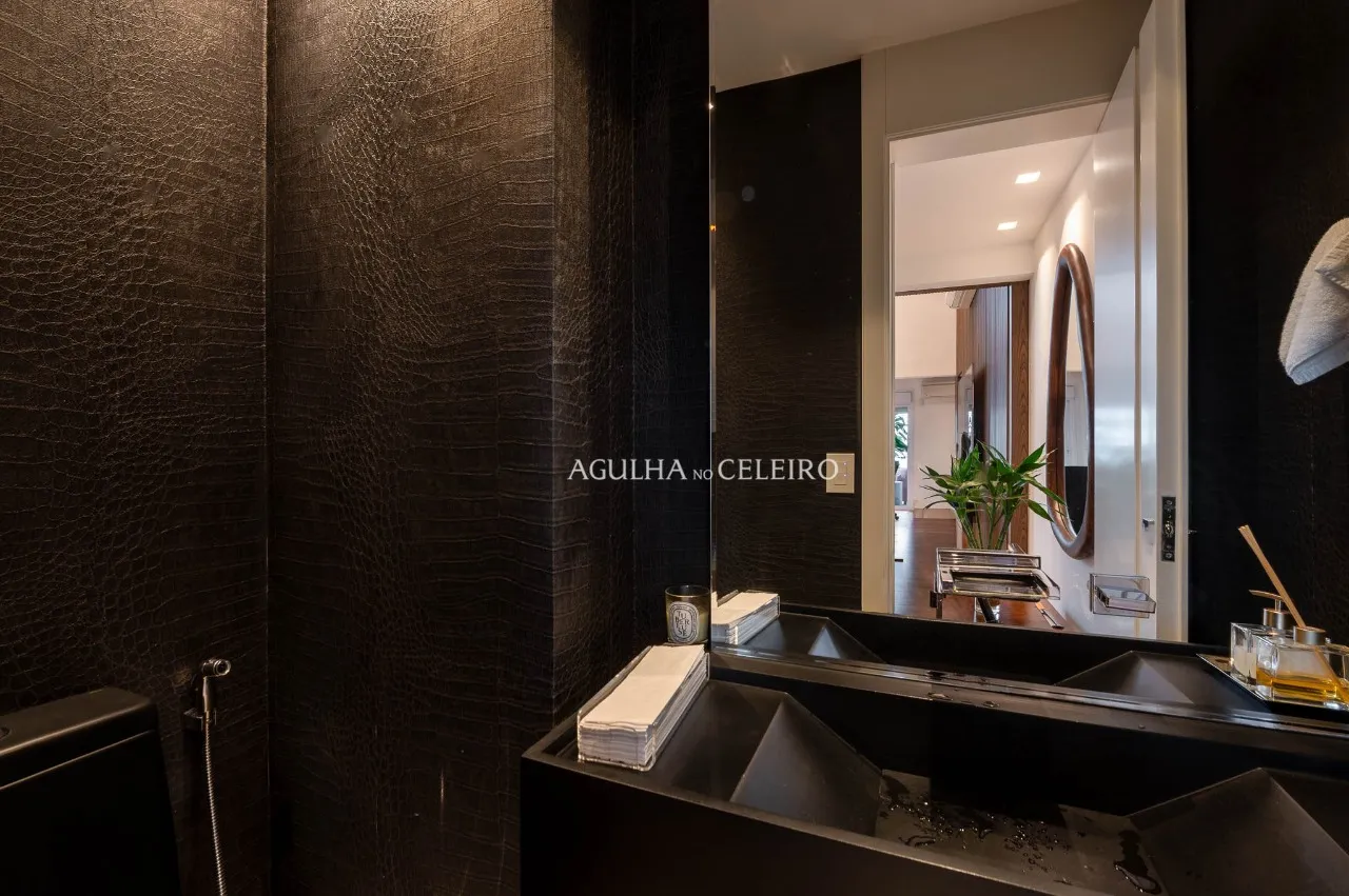 Apartamento mobiliado em condomínio-clube desejado no Brooklin. – 22775