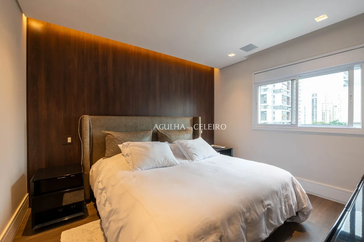 Apartamento mobiliado em condomínio-clube desejado no Brooklin. – 22775